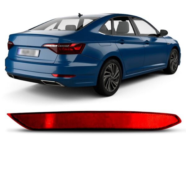 Lanterna Do Parachoque Para Jetta 19 2020 2021 2022 1ª Linha