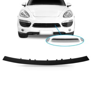 Moldura Grade Central Cayenne Sport 2011 12 13 2014 Superior Preto