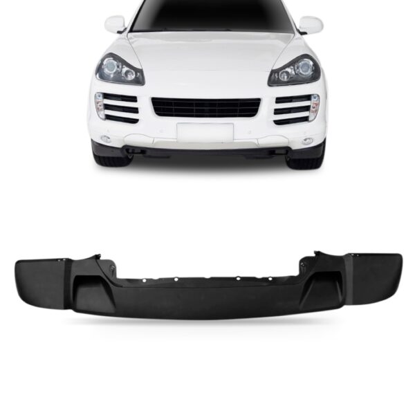 Spoiler Dianteiro Cayenne Sport 08 A 10 Preto Texturizado Preto