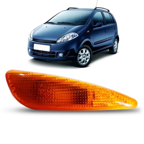 Sinaleira Seta Lateral Face 2010 A 2015 Ambar Com Soquete Lado Direito