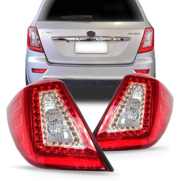 Lanterna Traseira Lifan X60 2013 A 2016 C/ Led Lado Direito
