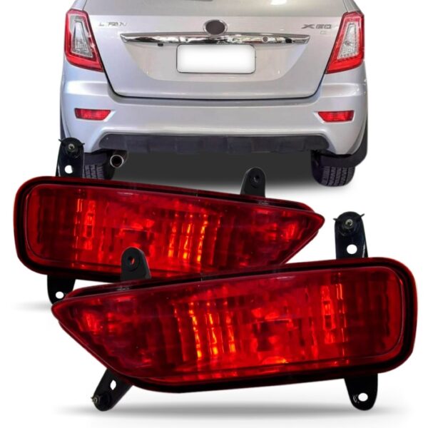 Lanterna Parachoque Traseiro X60 2013 A 2016 C/ Led Lado Esquerdo