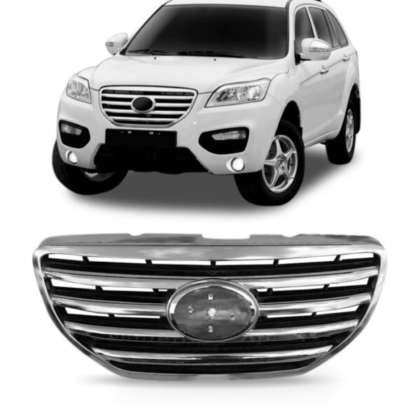 Grade Radiador Lifan X60 2013 2014 2015 A 2016 1a Linha Preto