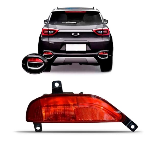 Lanterna Parachoque Traseiro Tiggo 5x 2019 A 2020 1ª Linha - Esquerdo Vermelho