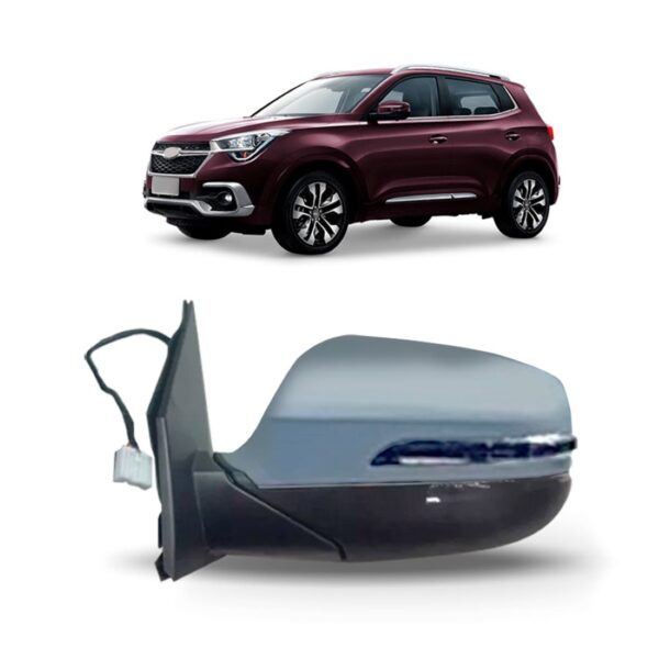 Retrovisor Tiggo 5x 2018 2019 2020 Eletrico Com Pisca Lado Esquerdo