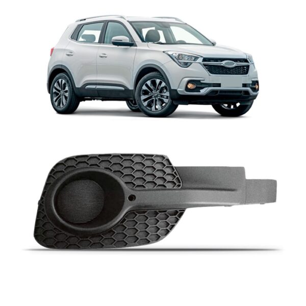 Moldura Milha Tiggo 5x 2019 A 2020 S/ Furo Lado Direito