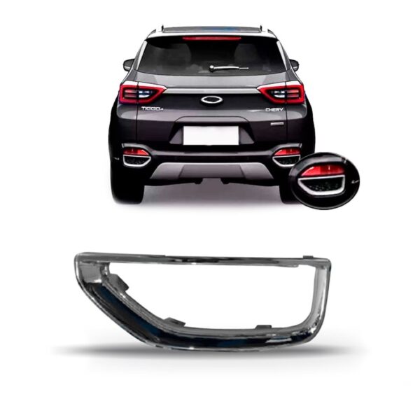 Friso Grade Parachoque Traseiro Tiggo 5x 2019 2020 Lado Direito