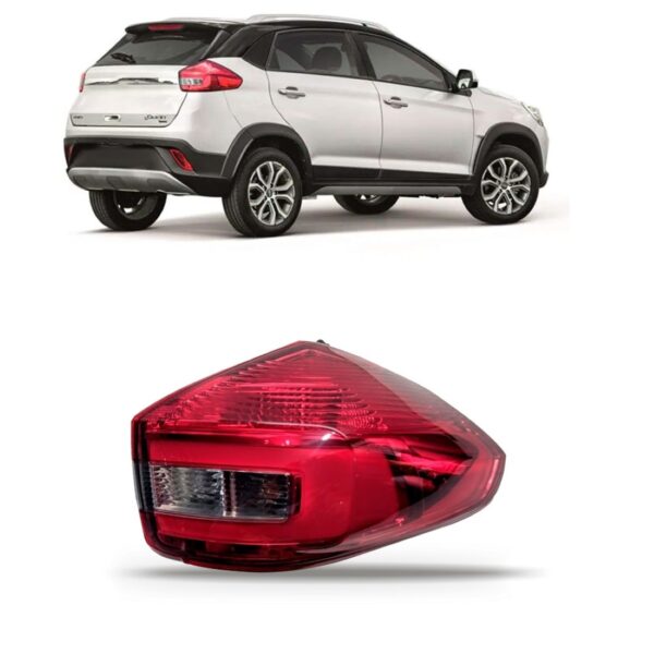 Lanterna Traseira Tiggo 2 2018 A 2019 C/ Led 1ª Linha Direito Vermelho