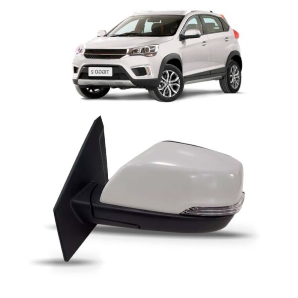Retrovisor Tiggo 2 2018 A 2019 C/ Pisca Lado Esquerdo