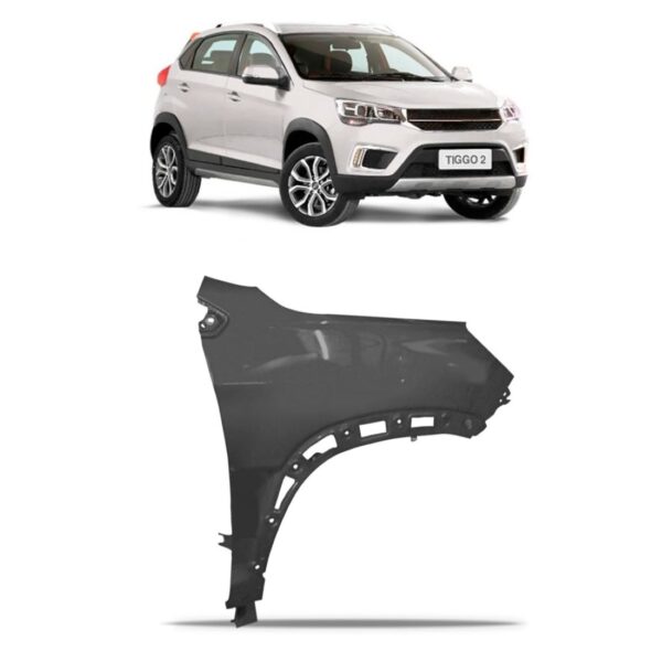 Paralama Tiggo 2 2018 2019 2020 2021 Lado Direito