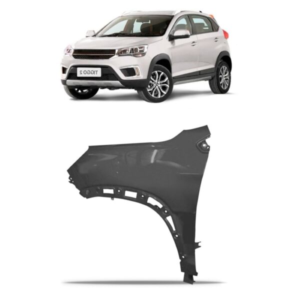 Paralama Tiggo 2 2018 2019 2020 2021 Lado Esquerdo