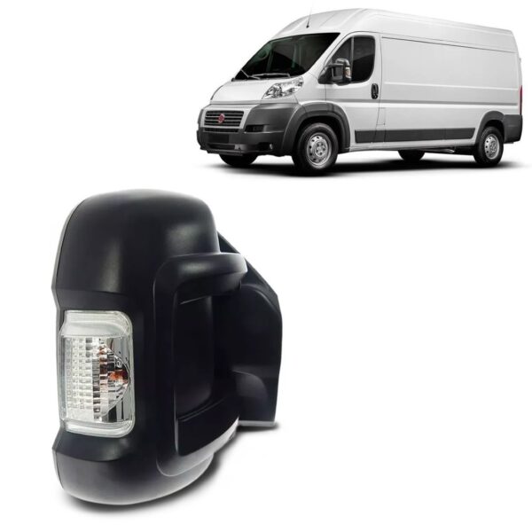 Retrovisor Ducato 2018 2019 2020 Manual Com Sinaleira Novo Lado Direito