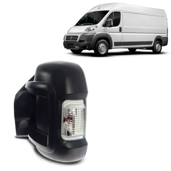 Retrovisor Ducato 2018 2019 2020 Manual Com Sinaleira Novo Lado Esquerdo