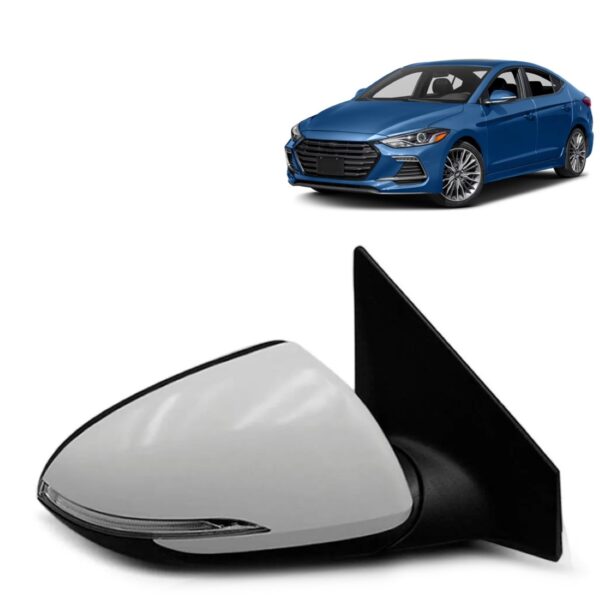 Retrovisor Elantra 2017 2018 2019 Eletrico Com Pisca Novo Lado Direito