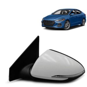 Retrovisor Elantra 2017 2018 2019 Eletrico Com Pisca Novo Lado Esquerdo