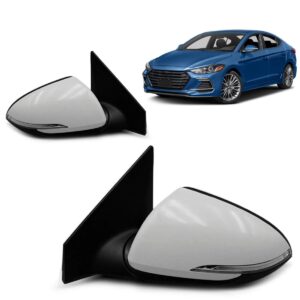 Retrovisor Elantra 2017 2018 2019 Eletrico Com Pisca Novo Lado Esquerdo