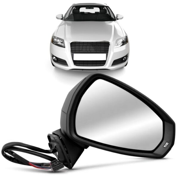 Retrovisor Audi A3 Sportback 2009 A 2012 Eletrico Retratil Lado Direito