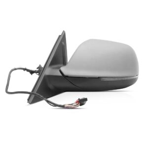 Retrovisor A4 09 A 12 Elétrico Retratil Com Sinaleira Primer Lado Esquerdo