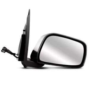 Retrovisor Frontier 2017 2018 2019 Eletrico Capa Cromada Lado Esquerdo