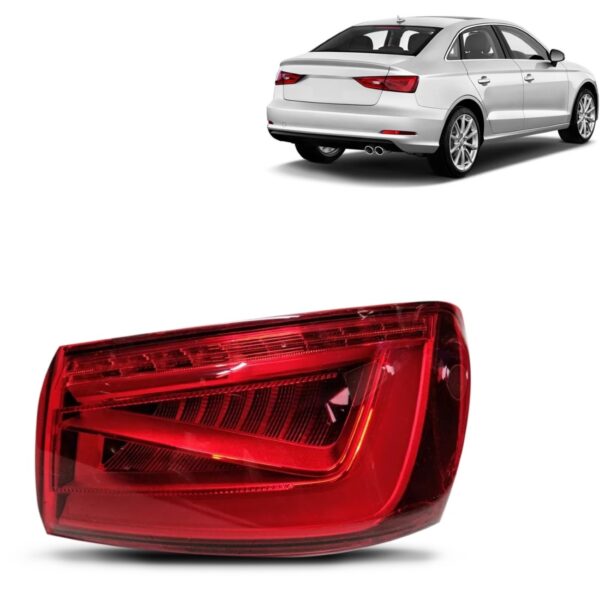 Lanterna Traseira Audi A3 2013 2014 2015 2016 Sedan Com Led Lado Direito
