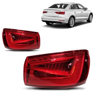 Lanterna Traseira Audi A3 2013 2014 2015 2016 Sedan Com Led Lado Direito