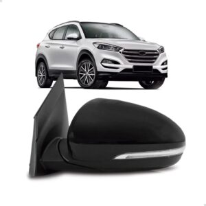 Retrovisor Tucson 17 A 2024 Eletrico Retratil Com Sinaleira Lado Esquerdo