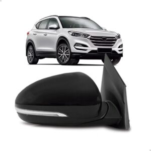 Retrovisor Tucson 17 A 2024 Eletrico Retratil Com Sinaleira Lado Direito