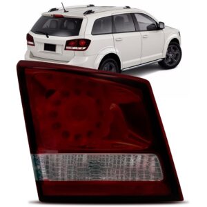 Lanterna Traseira Journey 2016 2017 2018 Com Led Fume Lado Esquerdo