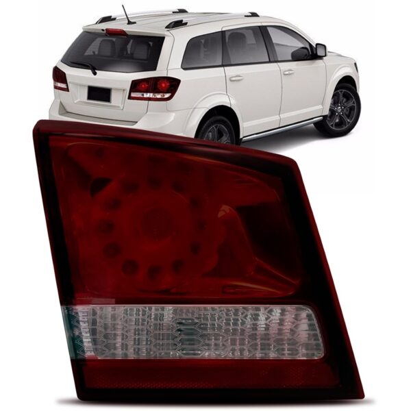 Lanterna Traseira Journey 2016 2017 2018 Com Led Fume Lado Esquerdo