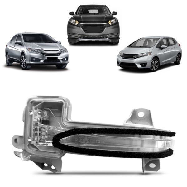 Lanterna Retrovisor Fit 2015/ City 2014/ Hrv 2016/ Ld Esquerdo