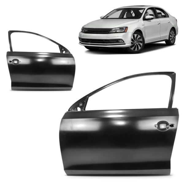 Porta Dianteira Jetta 2011 2012 2013 2014 2015 2016 2017 Lado Esquerdo