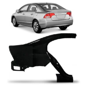 Lateral Traseira Civic 2006 2007 2008 2009 2010 2011 Lado Direito