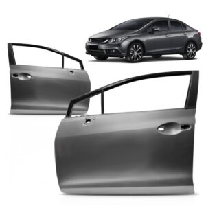 Porta Dianteira Civic 2012 2013 2014 2015 2016 2017 Lado Direito