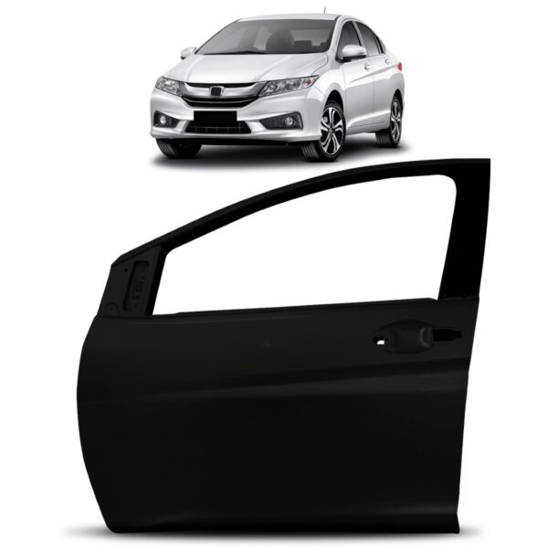 Porta Dianteira Para Honda City 2015 2016 2017 2018 Lado Esquerdo