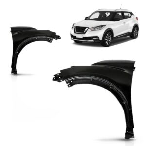 Paralama Nissan Kicks 2017 2018 2019 Novo Lado Direito