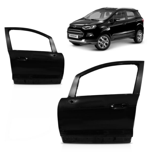 Porta Dianteira Ecosport 2013 2014 2015 2016 2017 2018 2019 Lado Esquerdo
