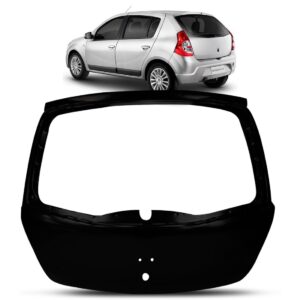 Tampa Porta Malas Sandero 2007 08 09 10 11 12 13 14 Promoção Preto