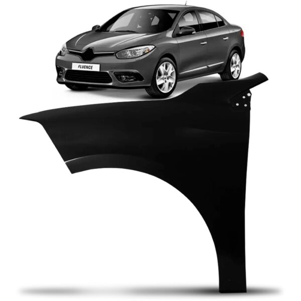 Paralama Dianteiro Fluence 2010 2011 2012 2013 2014 Lado Esquerdo