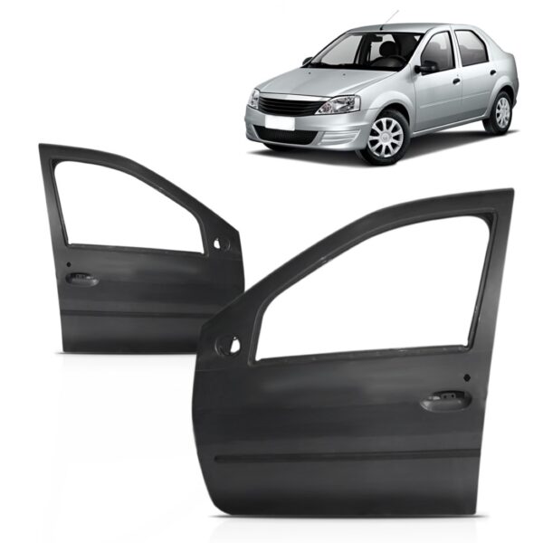 Porta Dianteira Logan 2007 2008 2009 2010 2011 2012 2013 Lado Direito