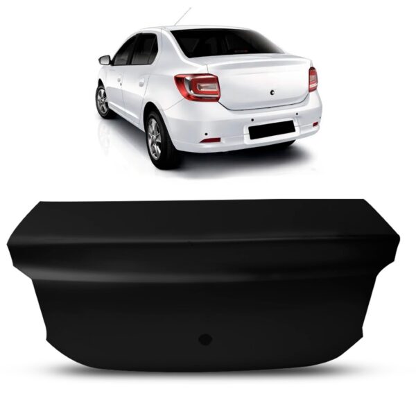 Tampa Porta Malas Logan 2014 2015 2016 Preto