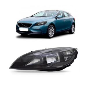 Farol Para Volvo V40 2013 2014 2015 2016 Elétrico 1ª Linha - Esquerdo/motorista