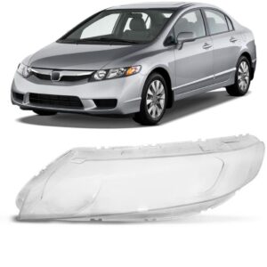 Lente Farol Civic 2007 2008 2009 2010 2011 Lado Esquerdo