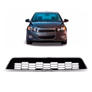 Grade Sonic 2012 13 14 2015 Com Friso Chevrolet 1a Linha Preto