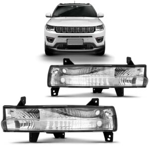 Lanterna Dianteiro Parachoque Compass 2017 A 2018 Daylight Lado Direito