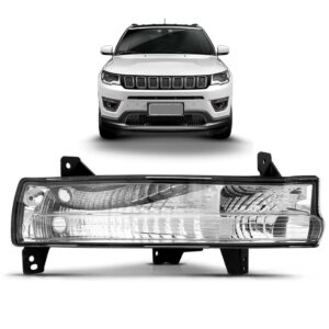 Lanterna Dianteiro Parachoque Compass 2017 A 2018 Daylight Lado Esquerdo