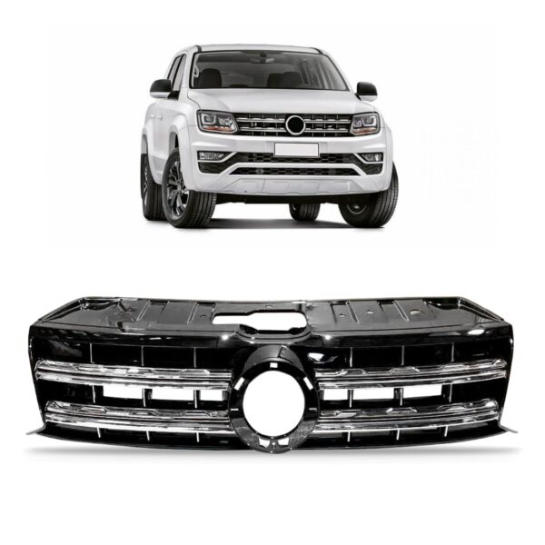 Grade Radiador Amarok 2017 2018 2019 C/ 1 Friso 1a Linha