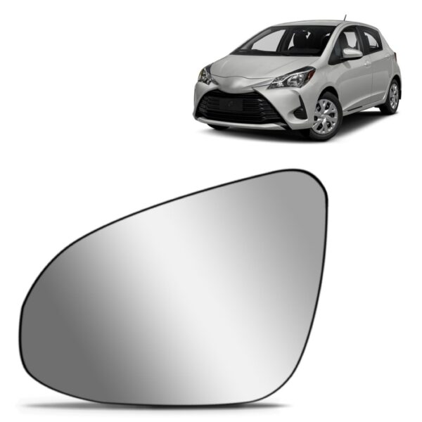 Lente Retrovisor Toyota Yaris 2018 2019 Novo Lado Esquerdo