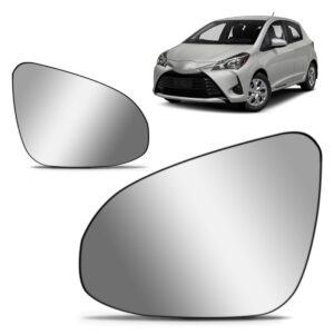 Lente Retrovisor Toyota Yaris 2018 2019 Novo Lado Esquerdo
