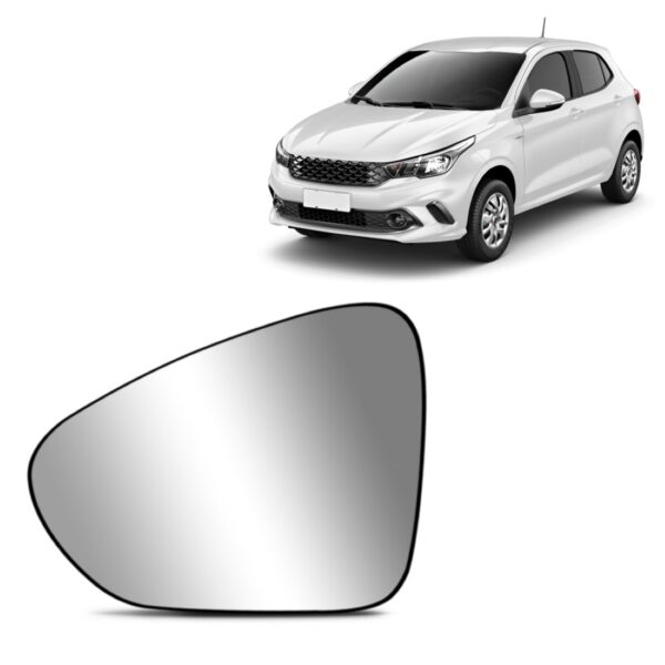 Lente Retrovisor Para Fiat Strada 2020 2021 2022 A 2026 Nova Esquerdo