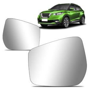 Lente Retrovisor Nissan Kicks 2017 2018 2019 Novo